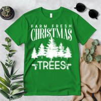 Vintage Farm Fresh Christmas Trees Premium T-Shirt