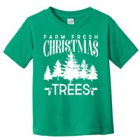 Vintage Farm Fresh Christmas Trees Toddler T-Shirt