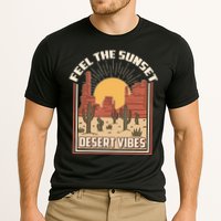 Vintage Feel The Sunset Desert Vibes Performance Shirt