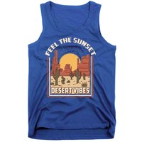 Vintage Feel The Sunset Desert Vibes Tank Top