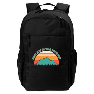 Vintage Find Joy In The Journey  Backpack