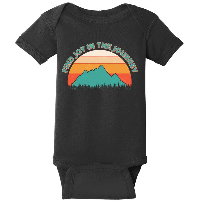Vintage Find Joy In The Journey  Baby Bodysuit