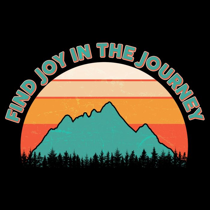 Vintage Find Joy In The Journey  Baby Bodysuit