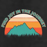Vintage Find Joy In The Journey  Golf Towel