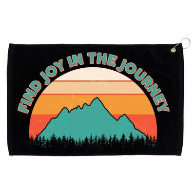 Vintage Find Joy In The Journey  Grommeted Golf Towel