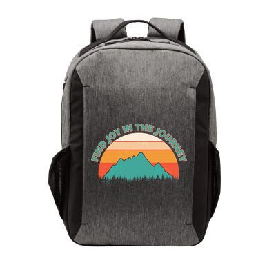 Vintage Find Joy In The Journey  Vector Backpack