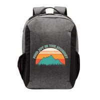 Vintage Find Joy In The Journey  Vector Backpack
