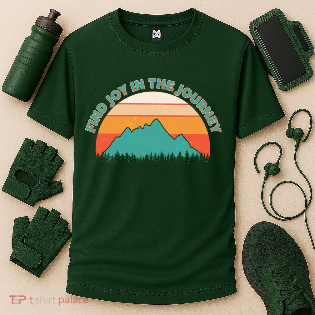 Vintage Find Joy In The Journey  Performance Shirt