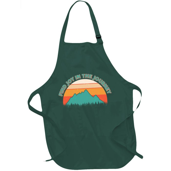 Vintage Find Joy In The Journey  Apron