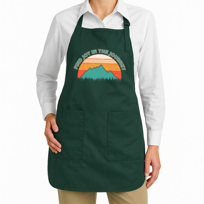 Vintage Find Joy In The Journey  Apron