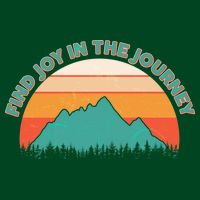 Vintage Find Joy In The Journey  Apron