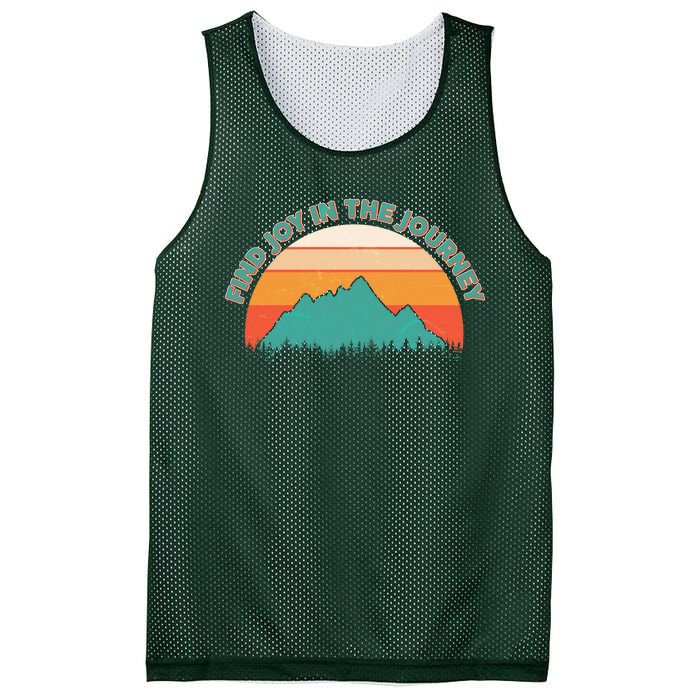 Vintage Find Joy In The Journey  Mesh Reversible Basketball Jersey Tank