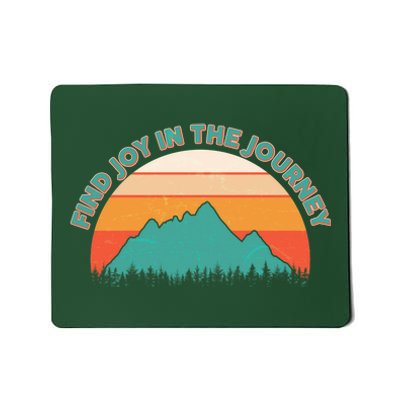 Vintage Find Joy In The Journey  Mousepad