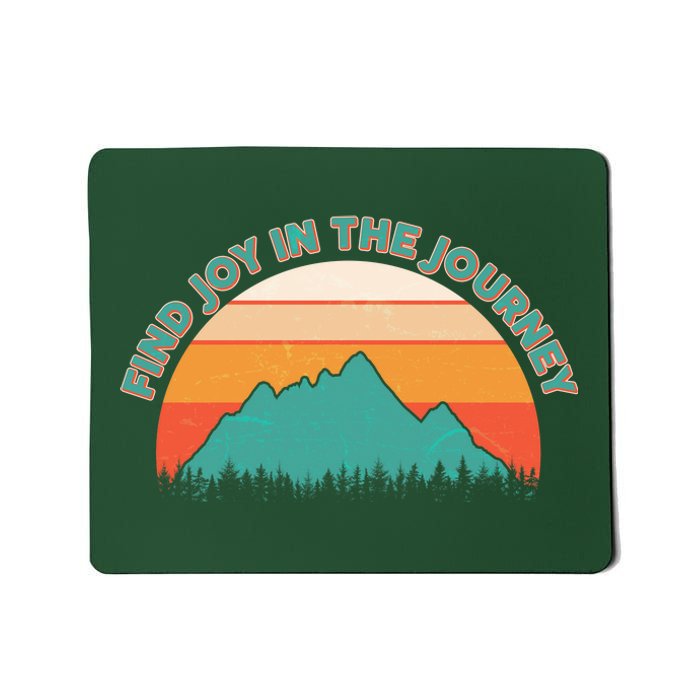 Vintage Find Joy In The Journey  Mousepad