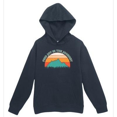 Vintage Find Joy In The Journey  Urban Pullover Hoodie