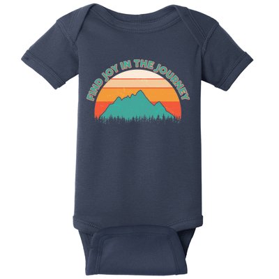 Vintage Find Joy In The Journey  Baby Bodysuit