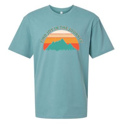 Vintage Find Joy In The Journey  Sueded Cloud Jersey T-Shirt