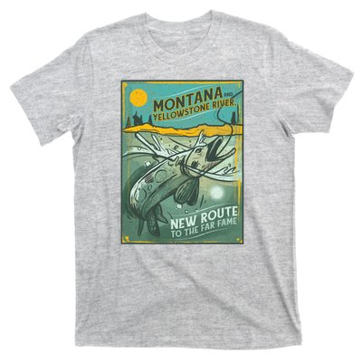 Vintage Fishing Montana T-Shirt