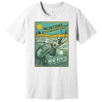 Vintage Fishing Montana Premium T-Shirt