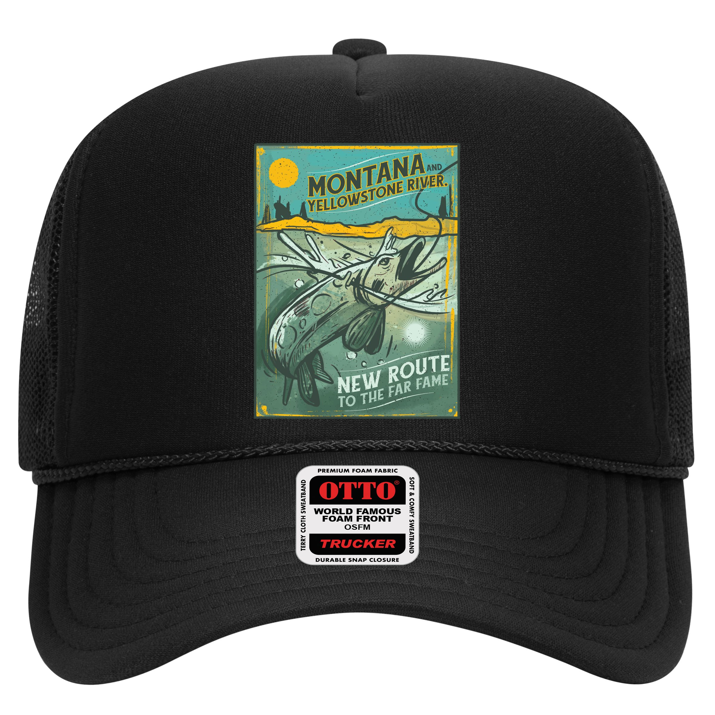 Vintage Fishing Montana Hat