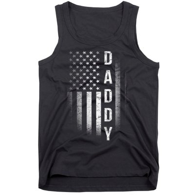 Vintage Flag American Dad Tank Top