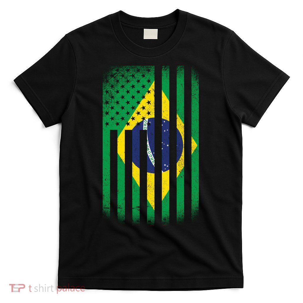 Vintage Flag Of Brazil T-Shirt