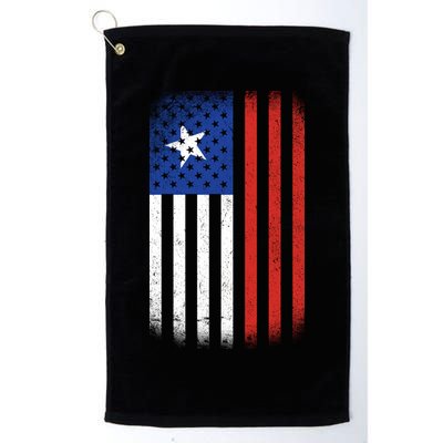 Vintage Flag Of Chile Golf Towel