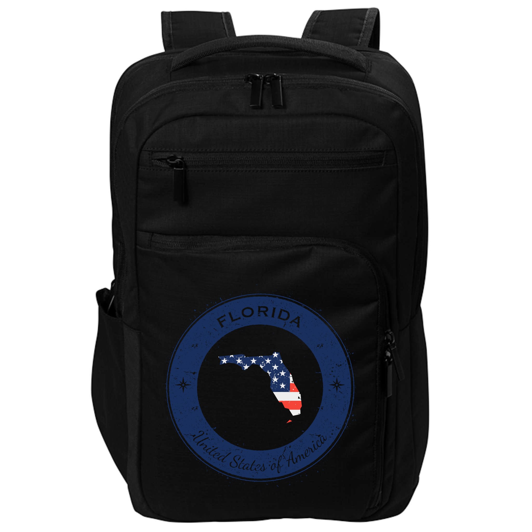 Vintage Florida USA Badge Impact Tech Backpack