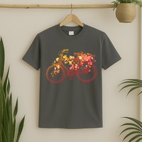 Vintage Flower Bicycle  T-Shirt