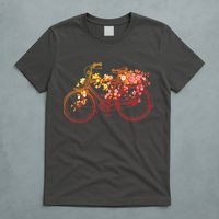 Vintage Flower Bicycle  T-Shirt