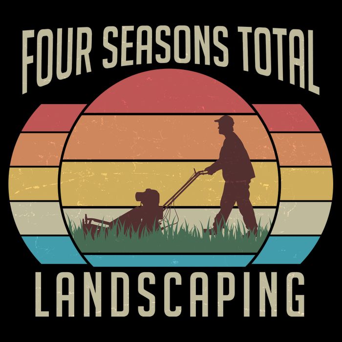Vintage Four Seasons Total Landscaping Flatbill Hat