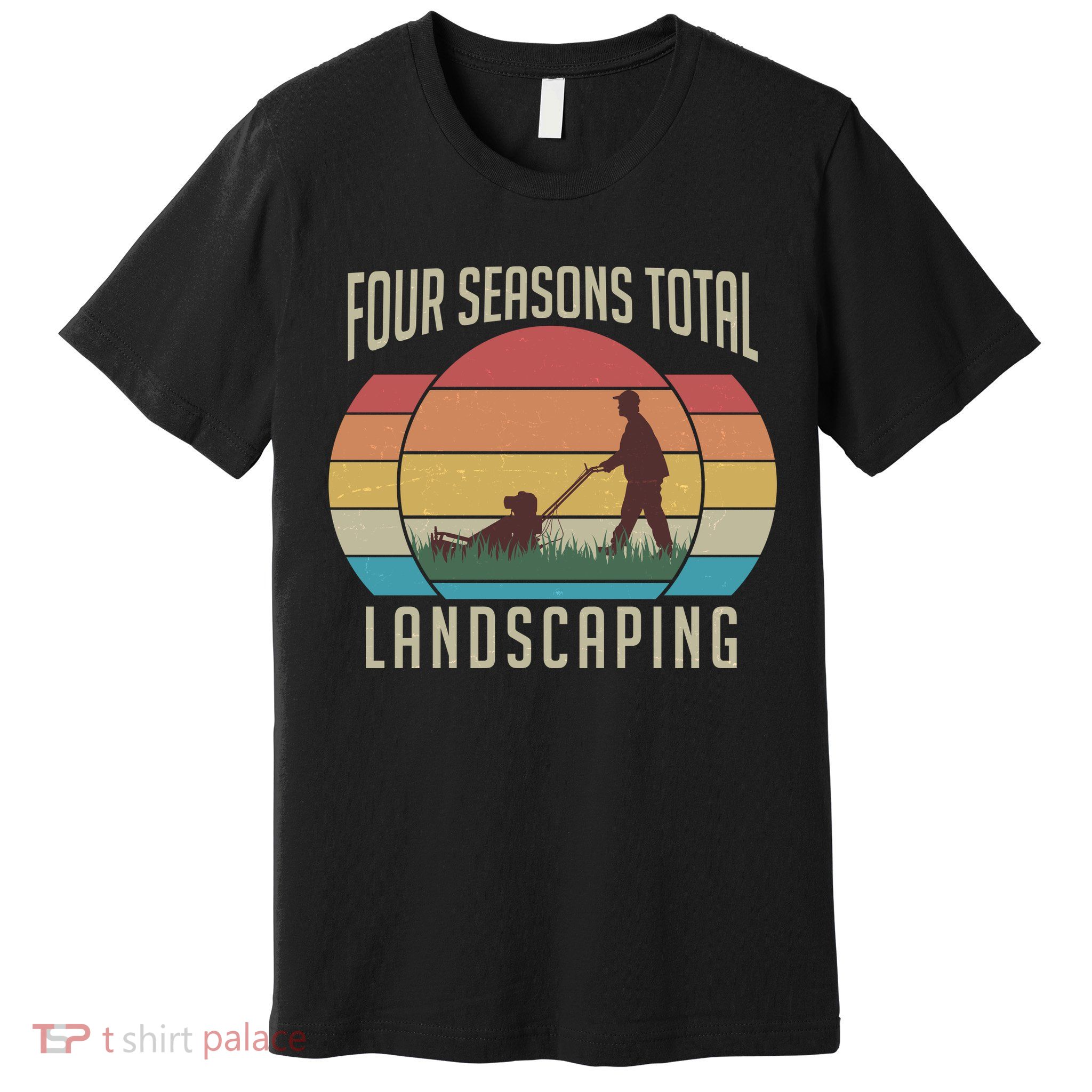 Vintage Four Seasons Total Landscaping Premium T-Shirt