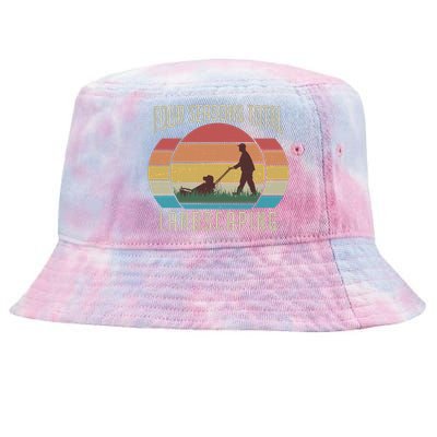 Vintage Four Seasons Total Landscaping Tie-Dyed Bucket Hat