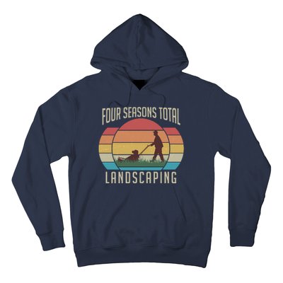 Vintage Four Seasons Total Landscaping Hoodie