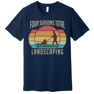 Vintage Four Seasons Total Landscaping Premium T-Shirt