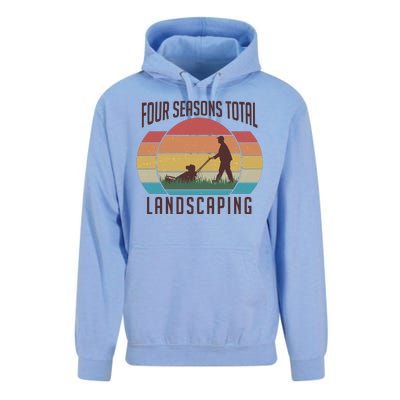 Vintage Four Seasons Total Landscaping Unisex Surf Hoodie