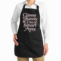 Vintage Funny Classy Sassy & A Bit Smart Assy Apron