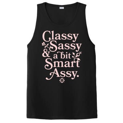 Vintage Funny Classy Sassy & A Bit Smart Assy PosiCharge Competitor Tank