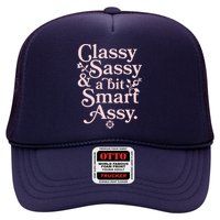 Vintage Funny Classy Sassy & A Bit Smart Assy Hat