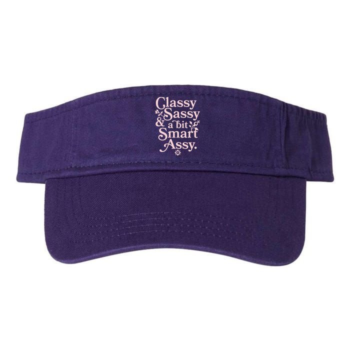 Vintage Funny Classy Sassy & A Bit Smart Assy Visor