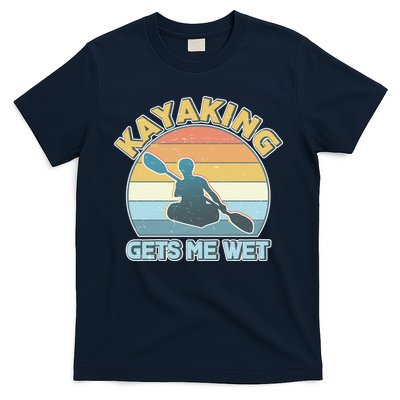 Vintage Funny Kayaking Get Me Wet T-Shirt