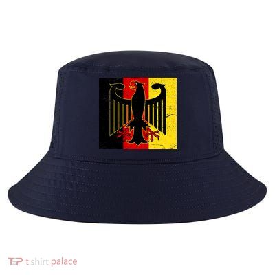 Vintage German Eagle Emblem Flag Cool Comfort Performance Bucket Hat