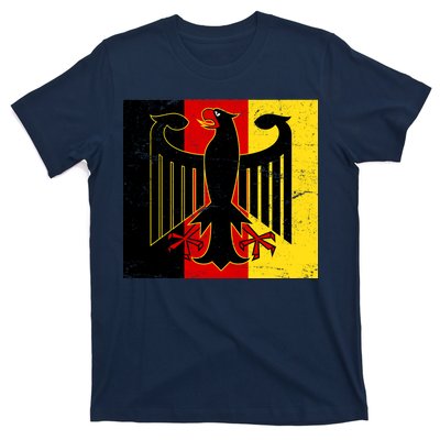 Vintage German Eagle Emblem Flag T-Shirt