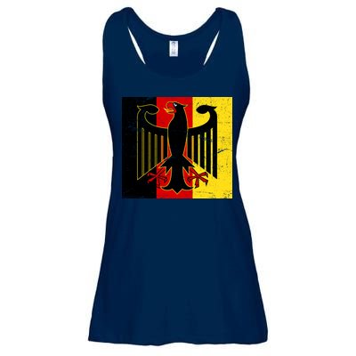 Vintage German Eagle Emblem Flag Ladies Essential Flowy Tank