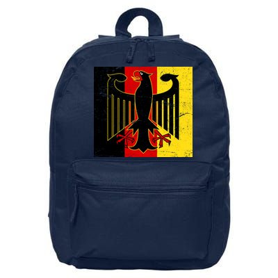 Vintage German Eagle Emblem Flag 16 in Basic Backpack