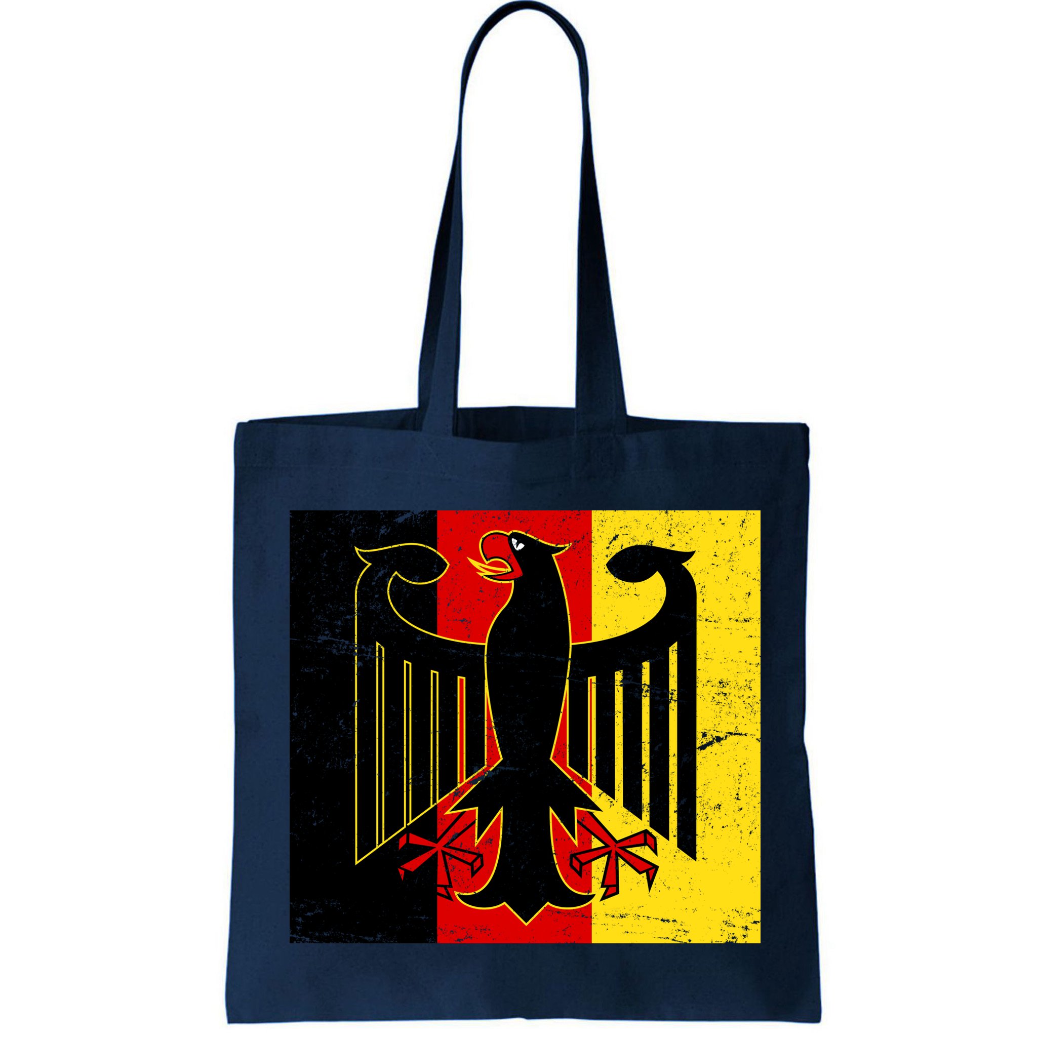 Vintage German Eagle Emblem Flag Bag