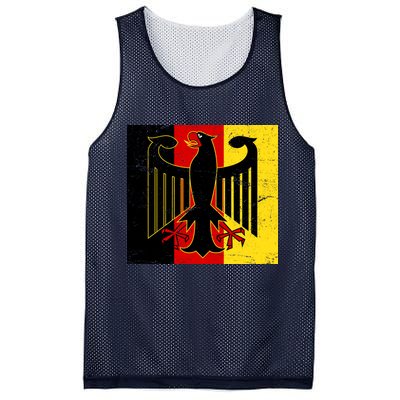 Vintage German Eagle Emblem Flag Mesh Reversible Basketball Jersey Tank