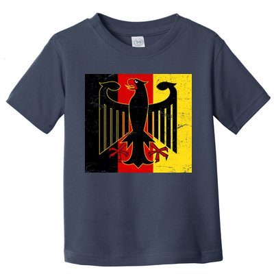 Vintage German Eagle Emblem Flag Toddler T-Shirt