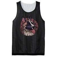 Vintage German Shepherd Mesh Reversible Basketball Jersey Tank