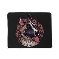 Vintage German Shepherd Mousepad